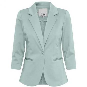 Blazer Damen Ichi Kate – Kurz, Knopf, Blau