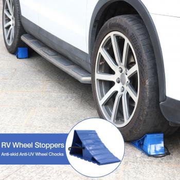 Dreieckige Radkeile mit Antislip-Funktion