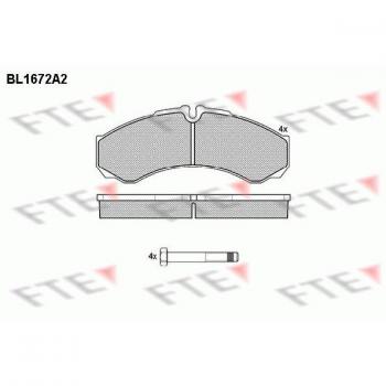Pastilhas de Travão FTE 9500002 – Alta Performance