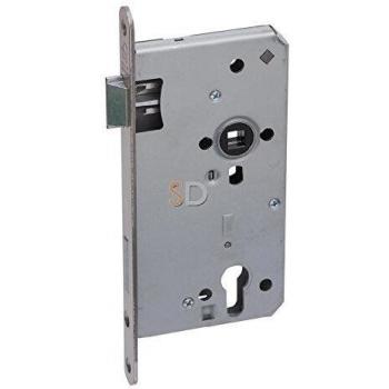 Serratura da infilare Argento Basi 9770-6521 per porta camera