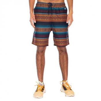 IrideDaily Pantalones Corta Talla con Estampado