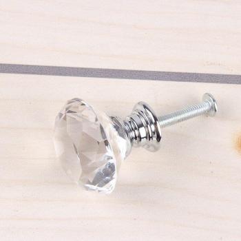 Multi-Purpose Crystal Glass Cabinet Knob