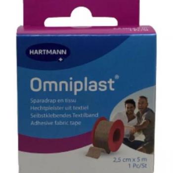 Esparadrapo de Tela Omniplast 2,5cm x 5m