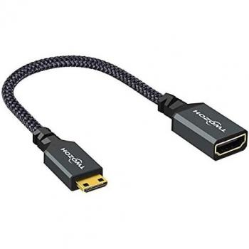 HDMI‑Mini‑Adapter 4K – Zwei­Zoh Stecker, ideal für Grafikkarten