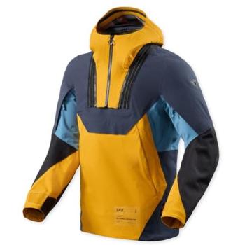 Revit Giacca Con Cappuccio Blackwater 3H2O Colore Yellow Ocher / Blue Taglia M