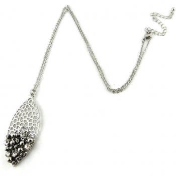 N0702 Sissi Silver Necklace – Designer Collection