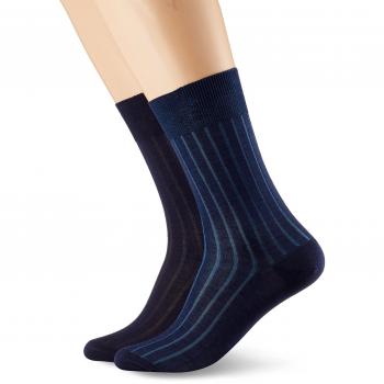 Calcetines para Hombre Dim AD0026J.6I593, Azul, 43/46 (Pack de 2)