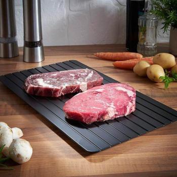 Fast-Thaw Aluminum Meat Plate