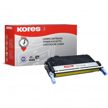 Kores Tonerkartusche für Color Laserjet 4700, gelb, 10000 Seiten