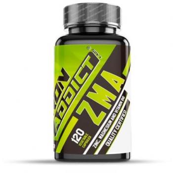 ZMA 120 Cápsulas de Hierro Iron Addict Labs