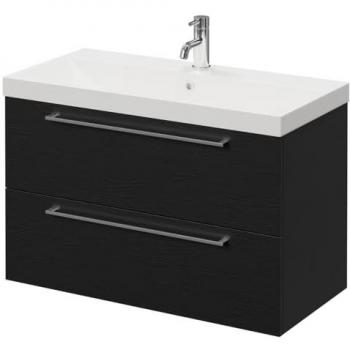 800mm Napoli Wall-Mounted Vanity with 2 Drawers