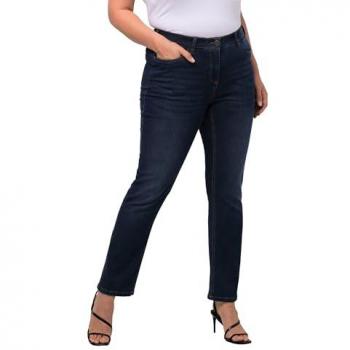 Jeans Donna Sammy, Slim Fit, Cintura Comoda, Blu, Taglia 48C, Cotone/Poliestere/Viscosa