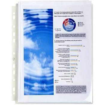 Exacompta 5507E sheet protector 210 x 297 mm (A4) Polypropylene (PP) 10 pc(s)