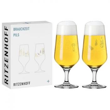 Ritzenhoff Brauchzeit Pils Glas Duo