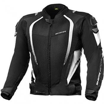 SHIMA Giacca Moto Tessile Mesh Pro Nero Bianco S