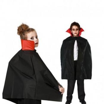 Capa de Vampiro Negra para niños