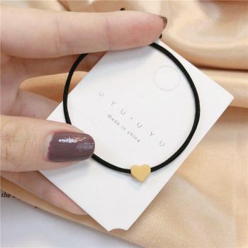 Heart-Shaped Metal Hair Band