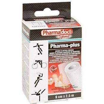 Bandage à haute tenue Pharmadoc 6 cm × 2,5 m
