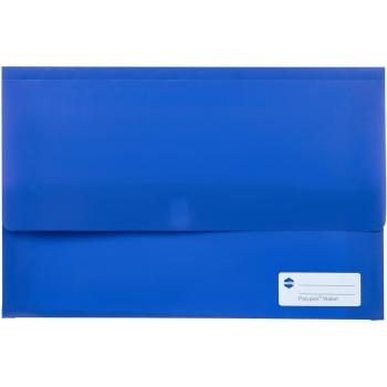Purple Marbig Foolscap Document Wallet (Polypick)