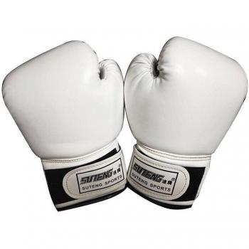 Gants de boxe pour enfants en cuir PU avec maillage flamme