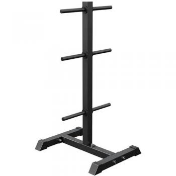 Soporte de Discos de Pesas Gorilla Sports Negro