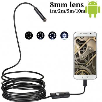 Car Pro 8mm OTG Endoscope – 10m Video USB Camera for Android & PC