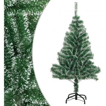 Décoration de Noël Vert 120 cm – Sapin artificiel à neige floquée (vidaXL)