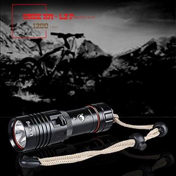 U Rey Tauchen 80 m LED Taschenlampe ZQ‑WXK8 XM‑L2 1200 LM – Versandkostenfrei