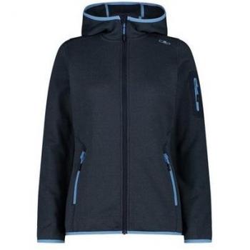 Niagara Blue Fleece Hoodie, XL, Female – CMP 3H19826