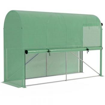 Invernadero PE 140g – Estructura de Acero, Ideal para Verduras y Flores – 3×1×2 m