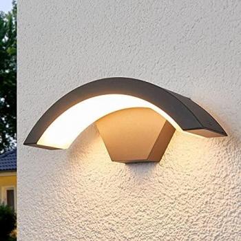 Jule Lucande Outdoor Curved LED Light