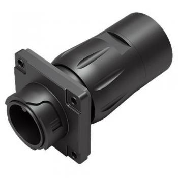 Rundsteckverbinder Flanschstecker 09 6491 100 05 Gesamtpolzahl: 4 + PE