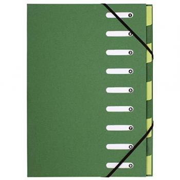 Soffietto Esportazione Verde Scuro 52983E di Exacompta
