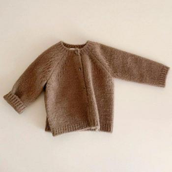 Veste chaude unie pour nourrissons
