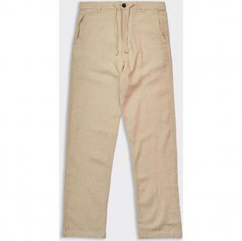 Pantaloni Brody in Lino Beige Selected Homme