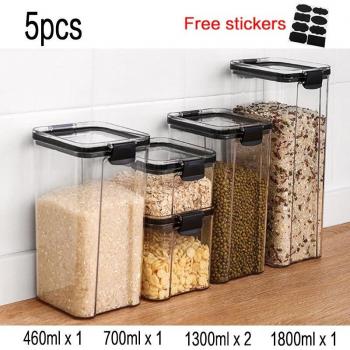 Latas de Almacenamiento para Snacks y Nueces