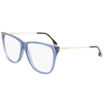 Victoria Beckham Unisex One-Size Blue Acetate Spectacles