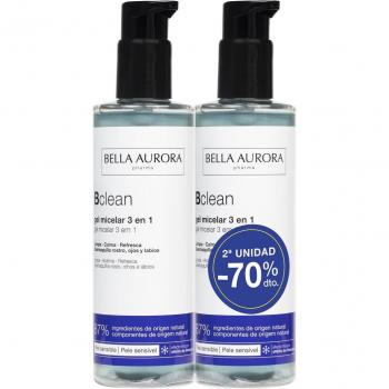 Gel Micelar Bella Aurora 3 en 1 para Piel Sensible