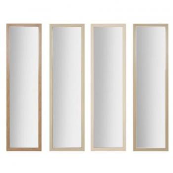 Espejo de pared Home ESPRIT en colores Blanco Marrón Beige Gris