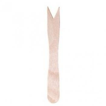 Forchettine legno monouso 8,5 cm Signor Bio conf. 100 pezzi