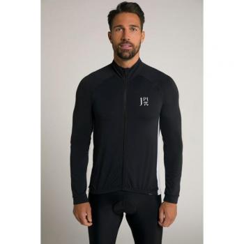 Giacca ciclismo JAY-PI maniche lunghe collo alto uomo nera L