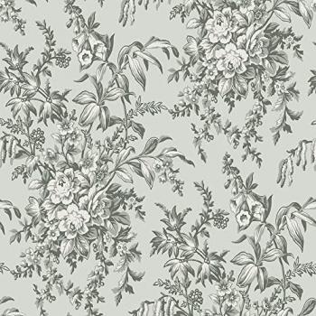 Laura Ashley Picardie Sage Removable Wallpaper, Green – 114899