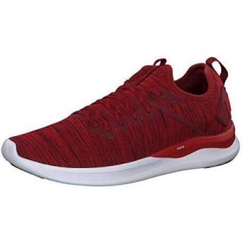 Puma Ignite Flash Evoknit, Zapatillas de Deporte para Hombre, Rojo