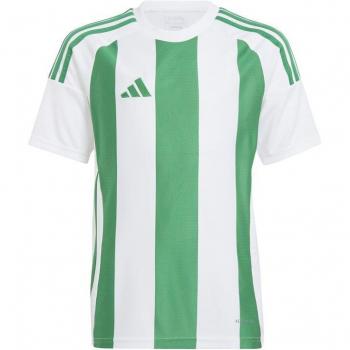 Camiseta de fútbol adidas 24 rayas manga corta infantil