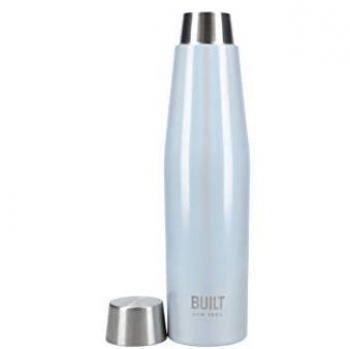 Termo Antigoteo 540ml Acero Inoxidable 100% Reusable Azul Iridiscente