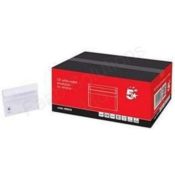 C6 White Envelopes PEFC Recycled Self Seal 80gsm