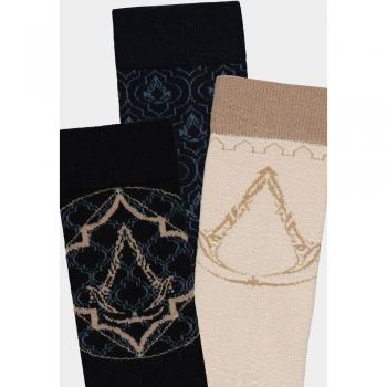Paquete de 3 Calcetines Assassin's Creed Estilo Black & White