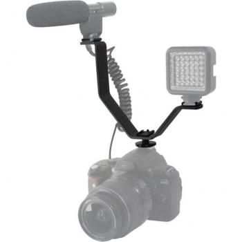 V-Halterung für Video-Equipment auf Kameras