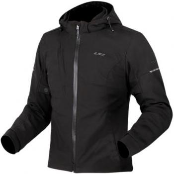 LS2 Bolton Lady Giacca Moto Impermeabile Nero 4XL