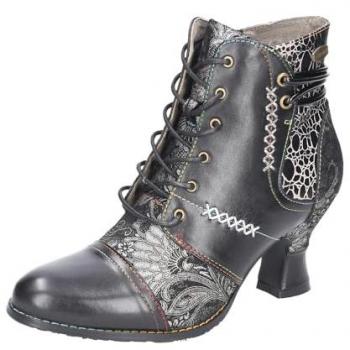 LAURA VITA Gicgaso 15 Schnürstiefelette, schwarz
